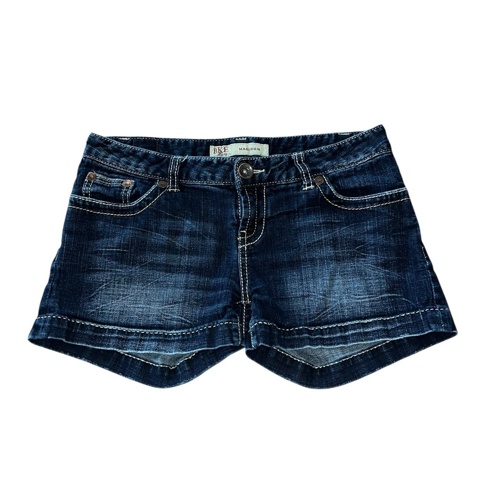 BKE Madison Stretch Dark Blue Jean Shorts